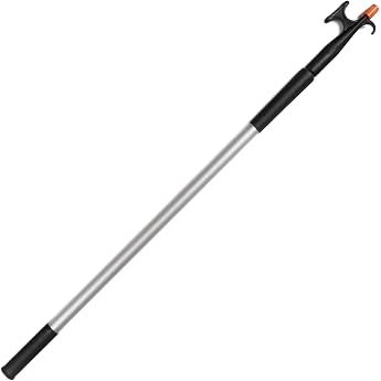 Professional Telescopic Boat Hook 120 to 200 cm Telescopic Floating Aluminium with Special Soft Tip Extendable Lockable