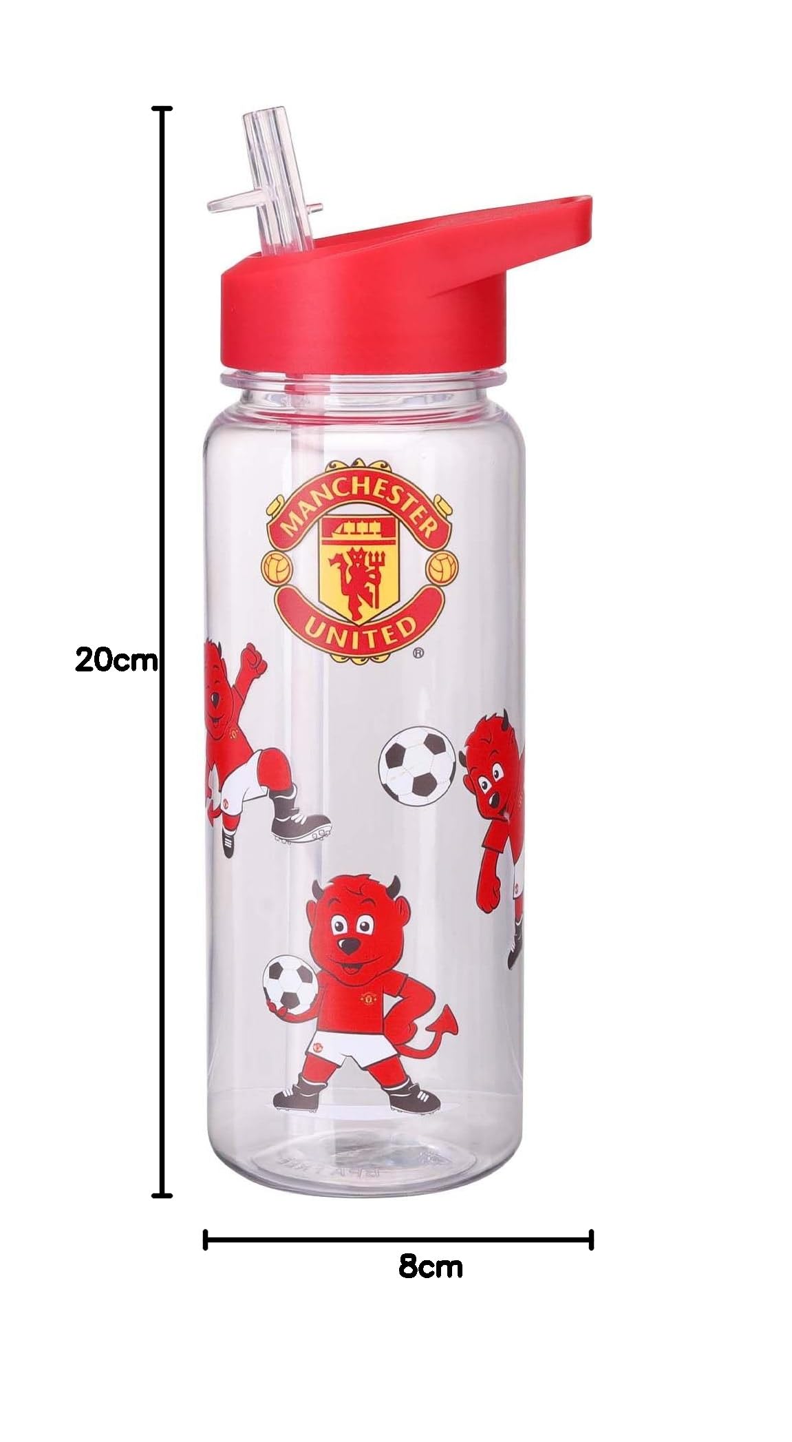 Manchester United FC Kids Mascot Drinks Bottle
