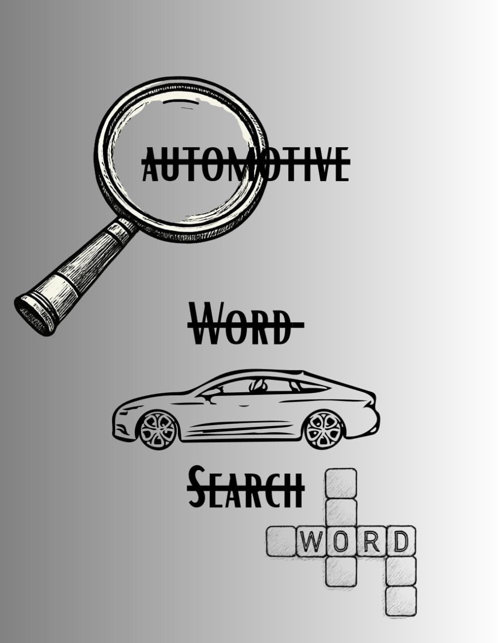 Automotive Word Search: Word Games for Car Lover | Cars Puzzels | Car Word Search