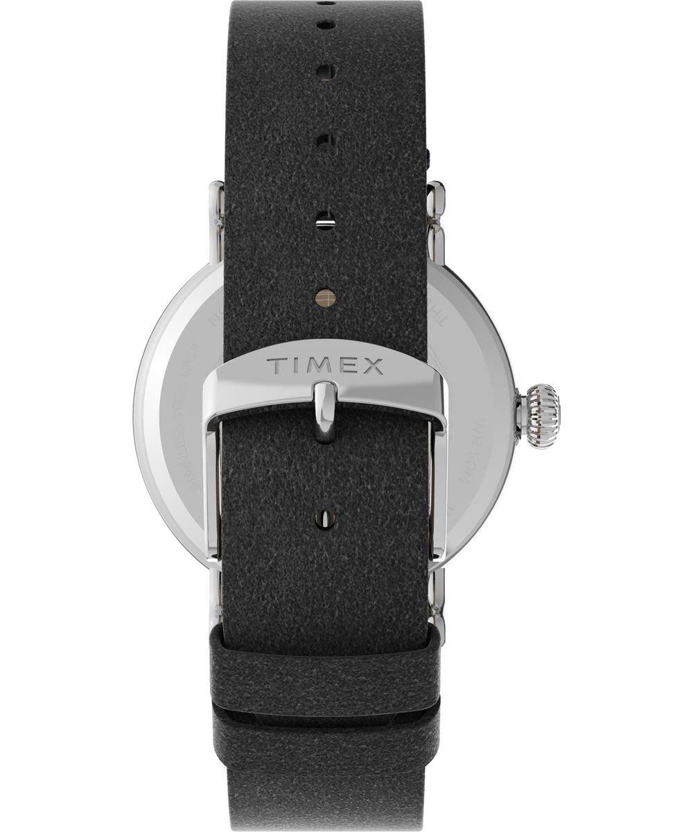 Timex Reloj Analógico para para Hombre de Cuarzo con Correa en Cuero TW2V71200