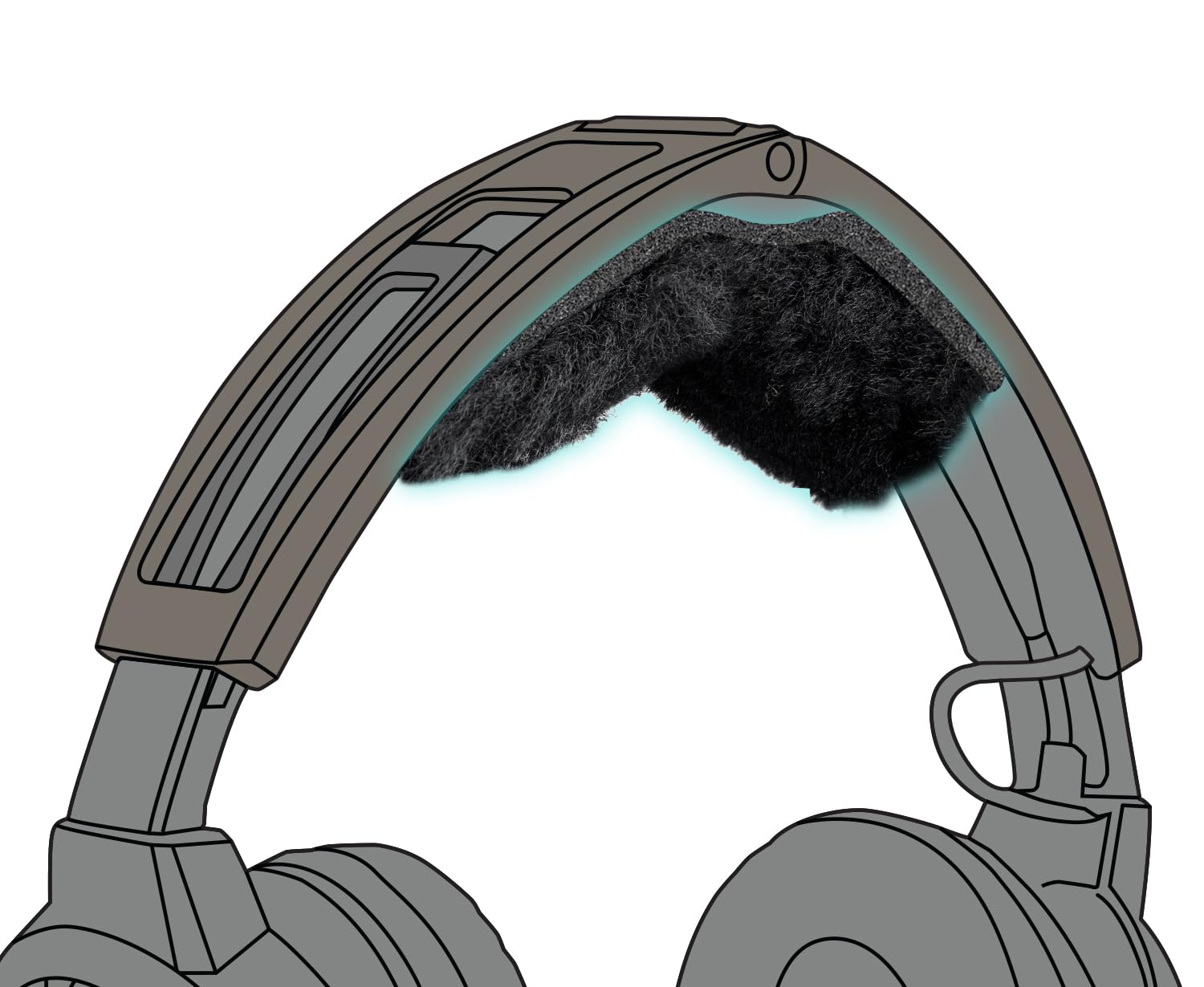 Amazon.com: SOULWIT Wool Headband Cover for Bose Aviation X A10