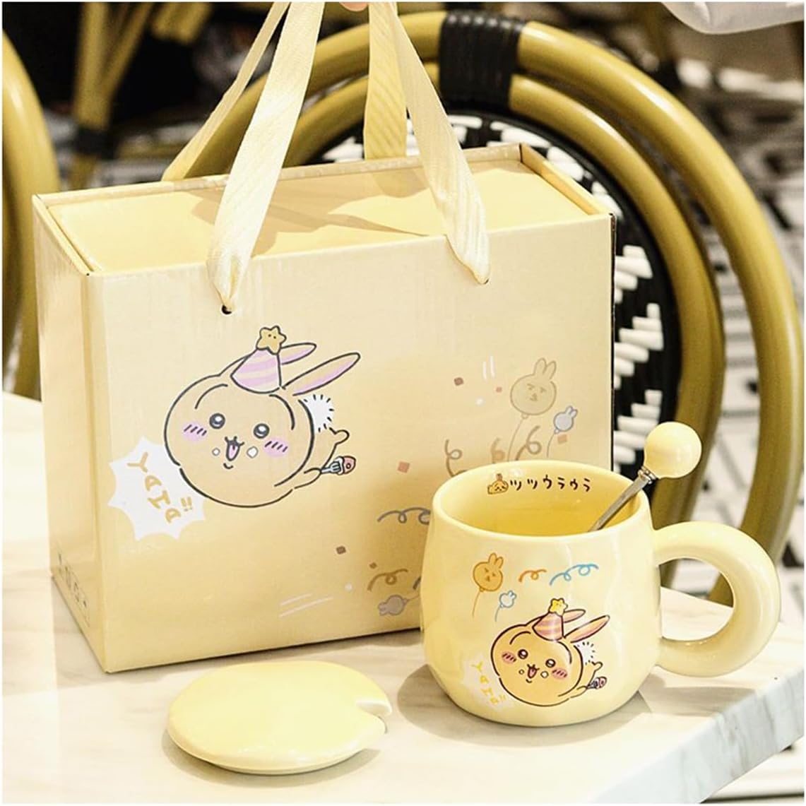 Amazon.co.jp: Ziuuihuかわ うさぎ カップ マグカップ 萌え