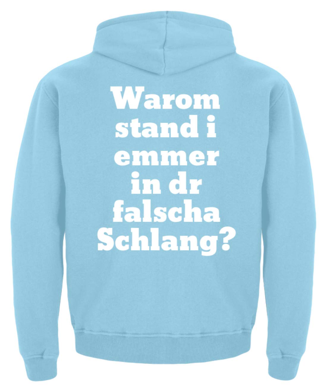 Warom Stand i emmer in dr falscha węż? | szabski Schwaben - dziecięca bluza z kapturem