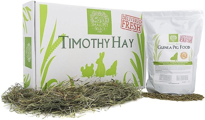 Small Pet Select Combo Pack, Timothy Hay (20 Lb.) And Guinea Pig Food (10 Lb.)
