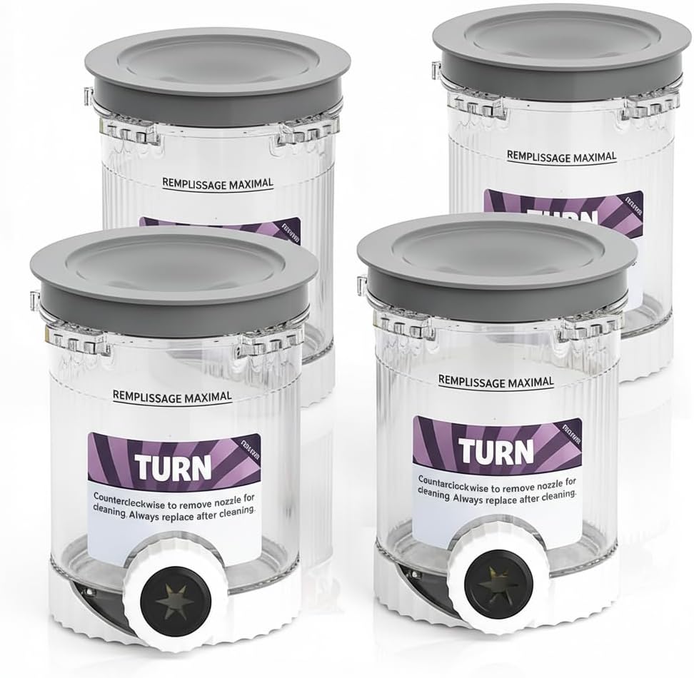 4 Pack Creami Swirl Pints and Lids for Ninja NC700 NC701 Series Accessory,16oz Creami Pint with Ice Cream Makers Compatible for Ninja Swirl Ice Cream & Soft Serve Makers BPA Free & Dishwasher Safe