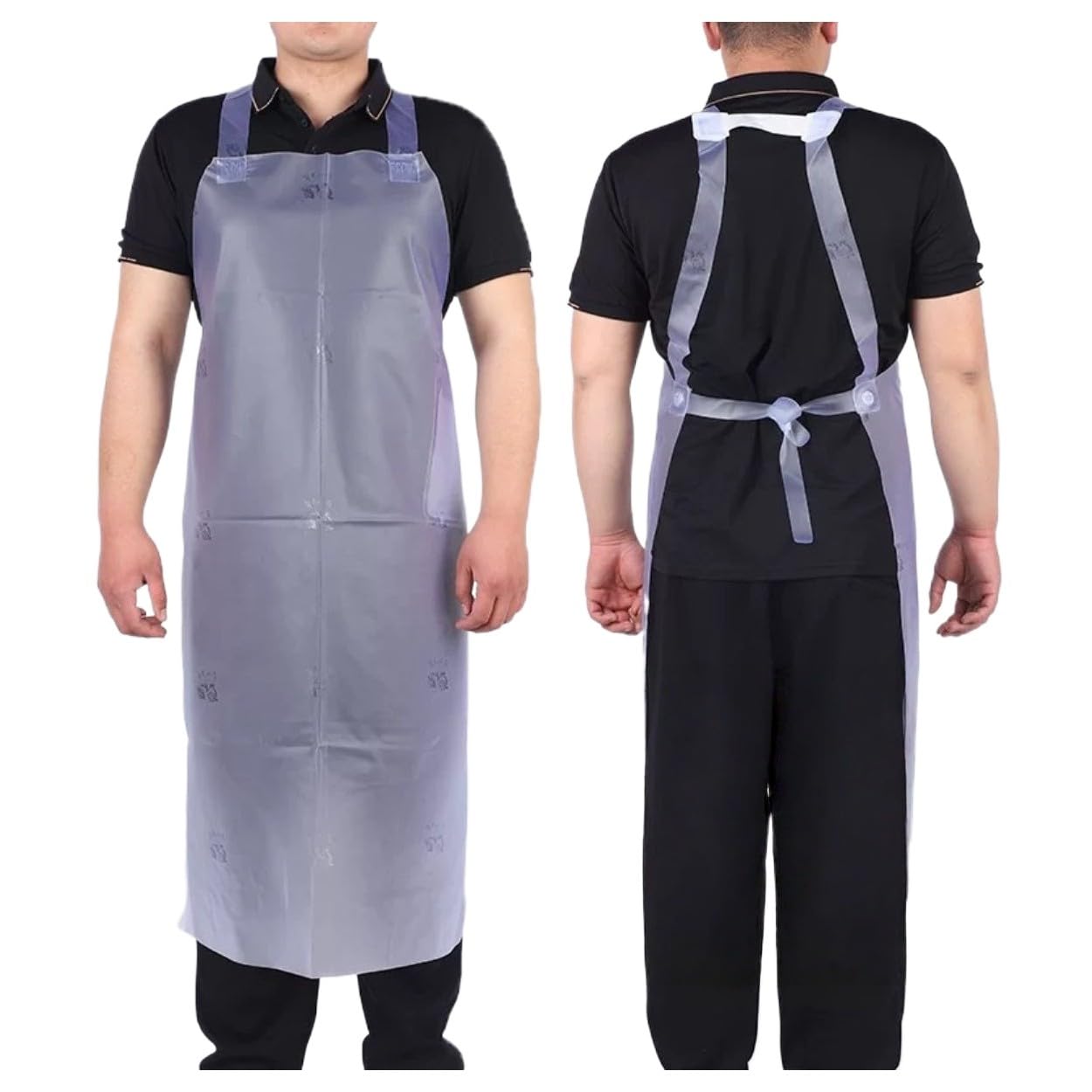 Grembiuli da lavoro, Grembiule da lavoro regolabile resistente all'olio in PVC multicolore