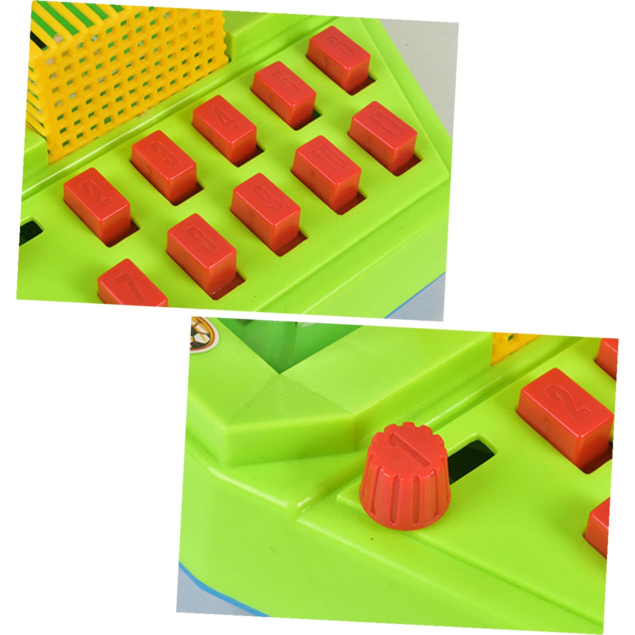 POPETPOP Gioco senza Batterie di Calcio da Tavolo Educativo per Ragazzo Ragazza Realizzato in Abs Verde, per Feste di Compleanno e Gioco Desktop Interattivo