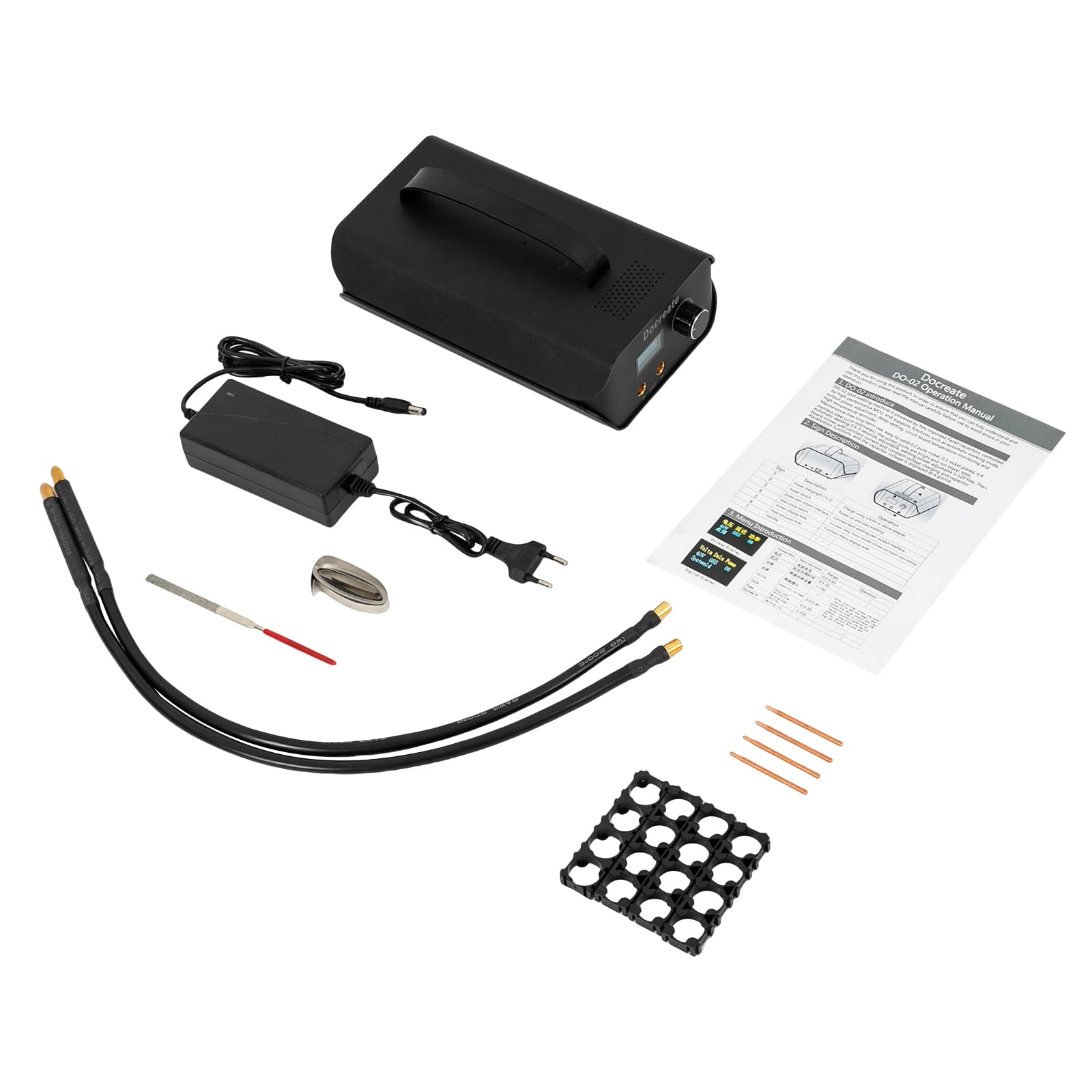 Soldadora por puntos 1-120 W, soldador de puntos con indicador LED, 0 ~ 75 ℃, equipo de soldadura ajustable, juego de máquinas de soldadura por puntos, soldador de puntos, joyas, puntos, máquina de