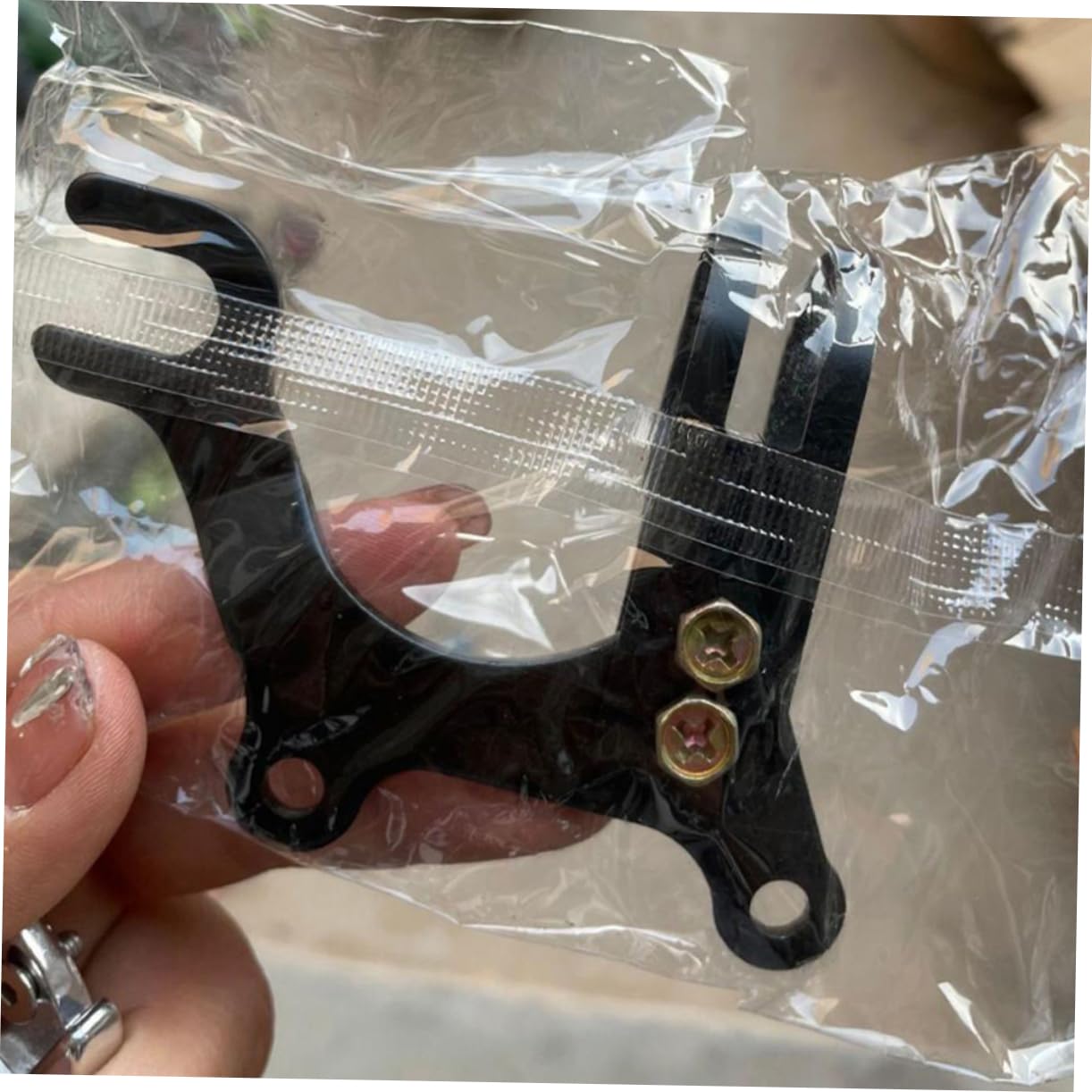 SOIMISS Einstellbare Bremsadapter Für Fahrräder Disc Brake Umrüstungsbrackets Für Gewöhnliche Fahrräder Zu Installieren Langlebigem