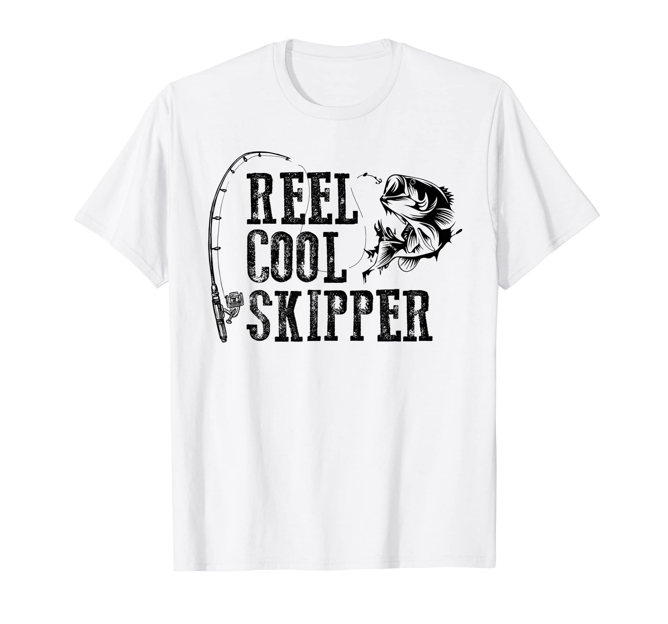 Skipper GiftsSkipper Fishing: Reel Cool Skipper Funny Gift T-Shirt