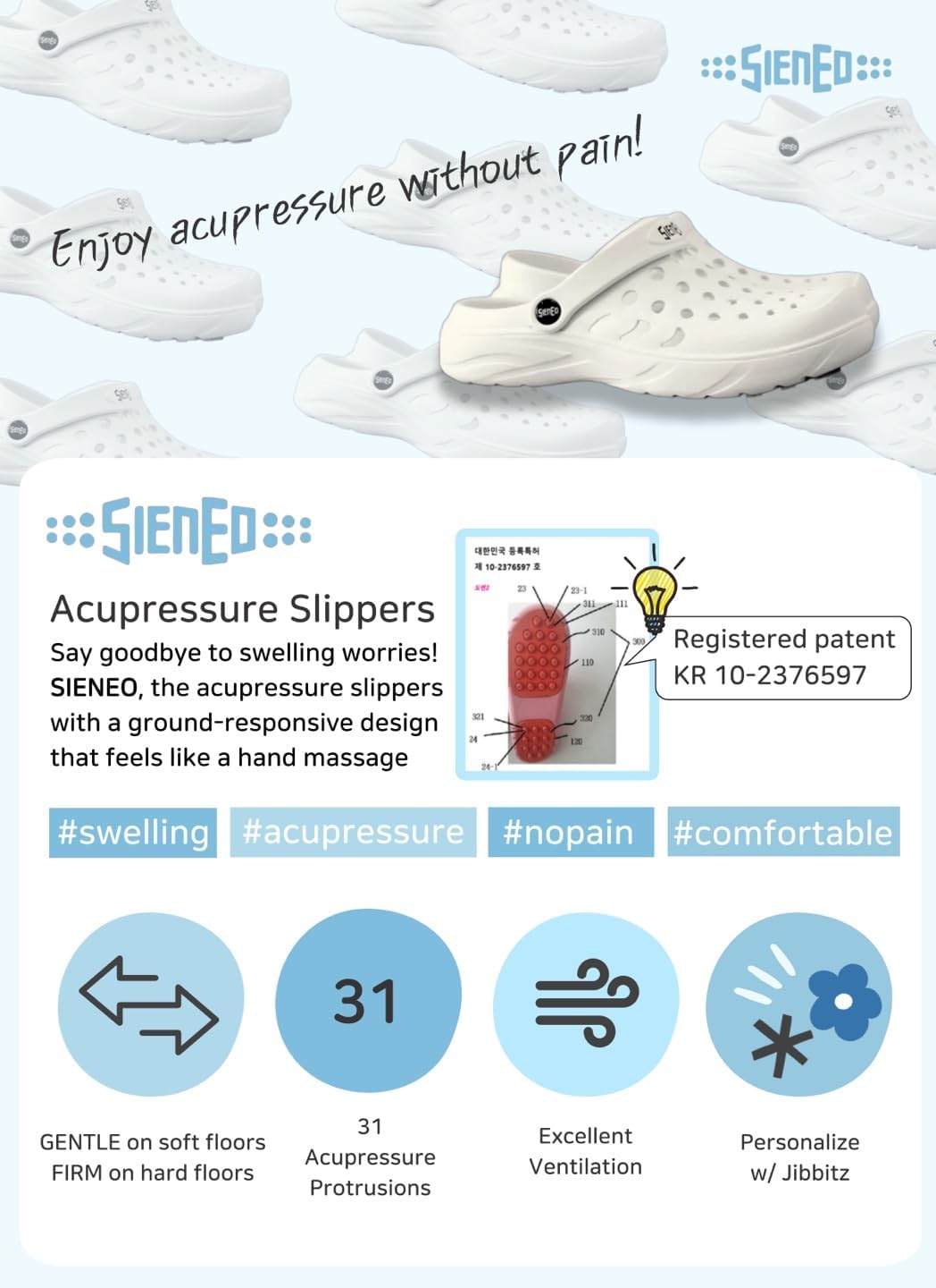 男女兼用 アーチサポート クロッグ スリッポン ガーデンシューズ サンダル屋内外カジュアルウェア 滑り止め フットマッサージ 快適な