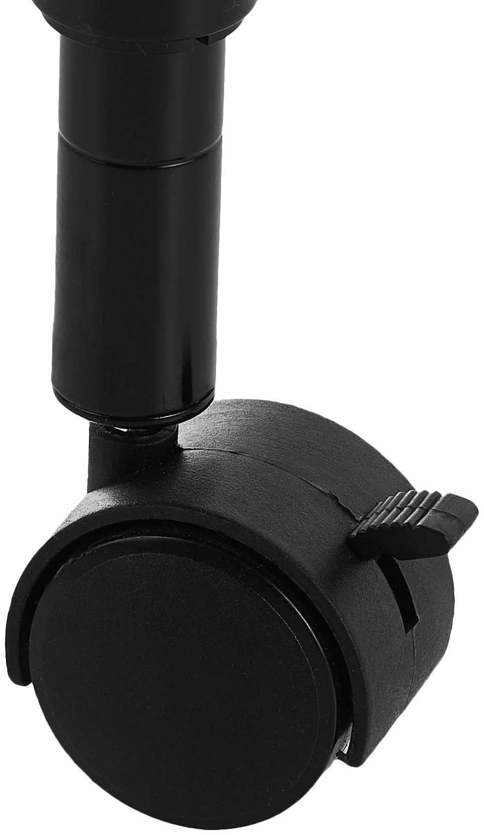 Amazon Basics Adjustable Garment Hanging Rolling Rack with Top and