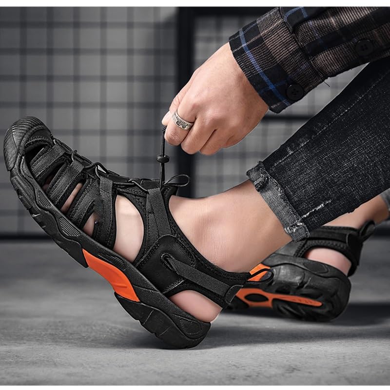 Men Soft Bottom Outdoor Beach Sandals Men Sandals Breathable Casual Shoes3
