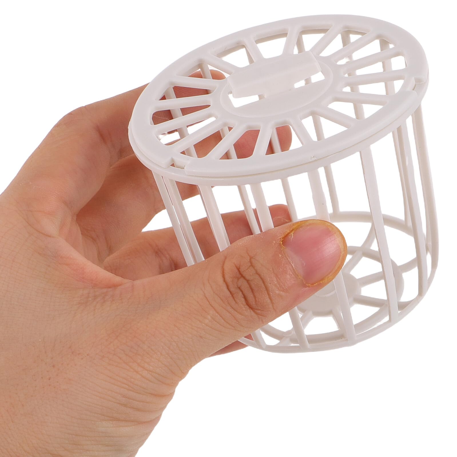 BESPORTBLE Nid de Reproduction Naturel en Jute avec Panier de Rangement Matériaux de Nidification pour Canaris Perruches et Pinsons Litière Confortable et Hygiénique pour Cage D’Oiseaux