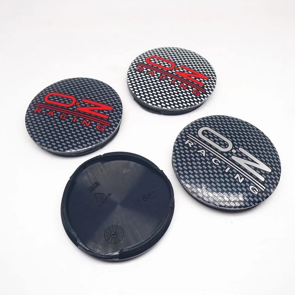 REDAEL 4 Pezzi Coprimozzo Per OZ Racing O.Z M582 55mm - Foto 8