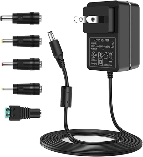 Cable de carga de fuente de alimentación de 9 V 15 A 110-240 Vac a CC 9 Vlot 1 A adaptador de corriente continua positivo para Arduino UNO R3