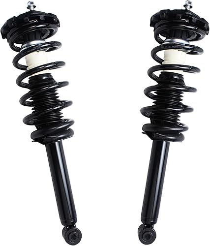 Miniatura 12 de Detroit Axle - Par de puntales traseros para Hyundai Accent 2000-2005, 2 puntales listos con montaje de resorte helicoidal 2001 2002 2003 2004