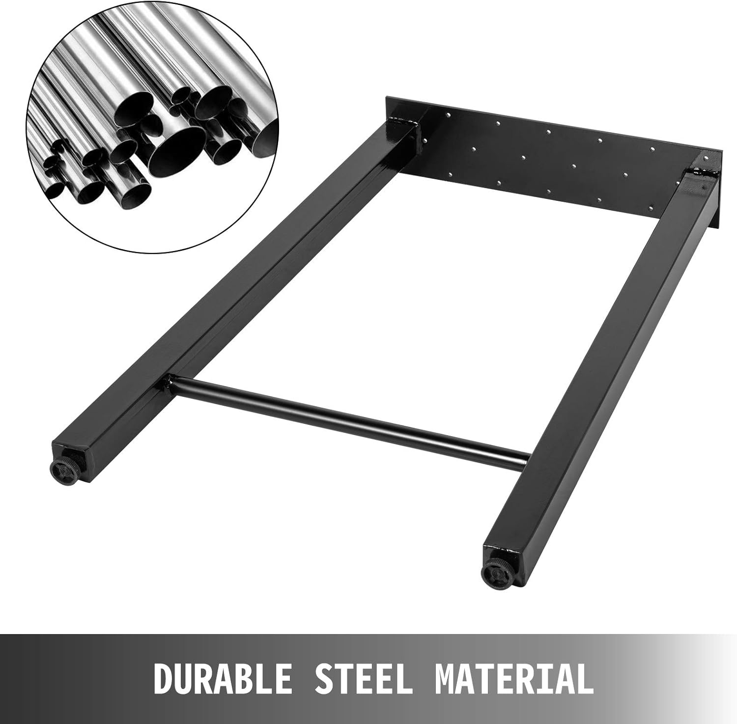 Nеw Prоduсt Happybuy Metal Table Legs Set of 2, Dining Table Legs 28 Height, Desk Legs Trapezoid Shape, Bench Legs Feet Industrial DIY Coffee Table Legs 661lbs Load Capacity Steel Table Legs for Kitchen, Office