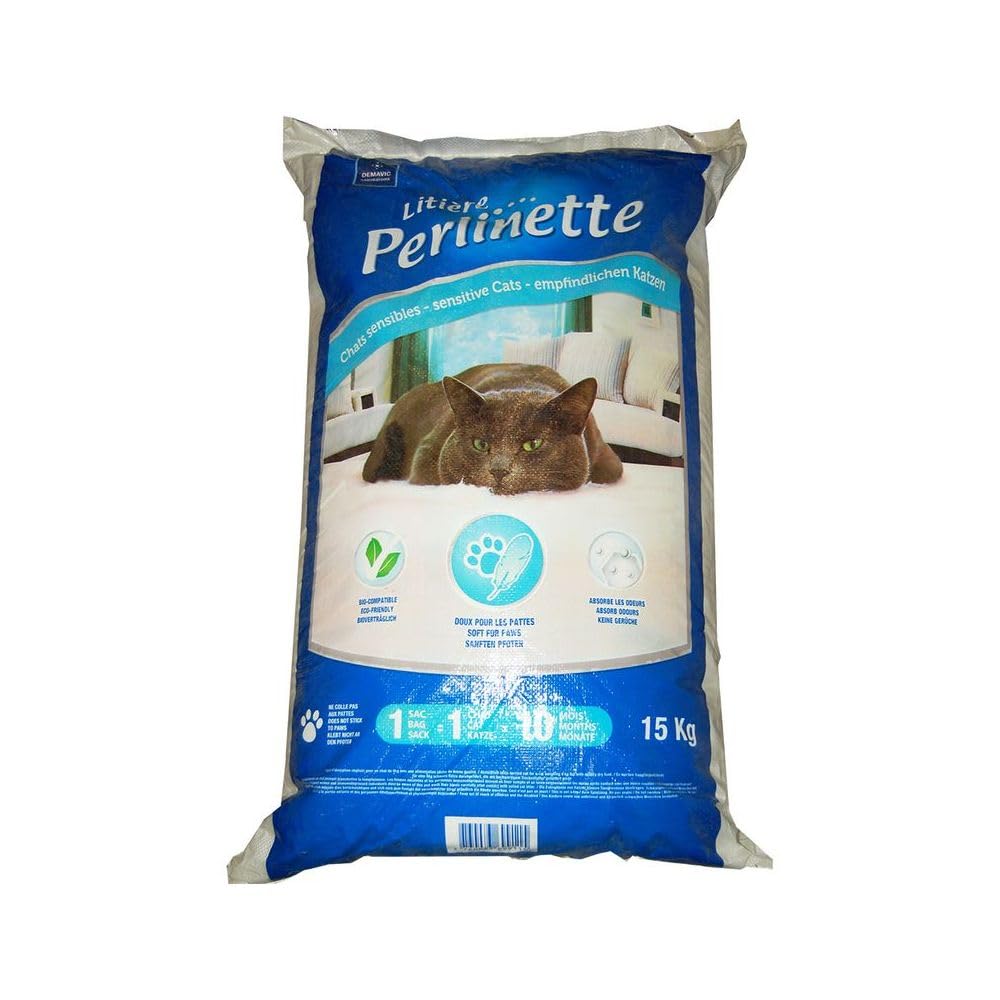 Perlinette Silica Crystal Cat Litter 15 kg