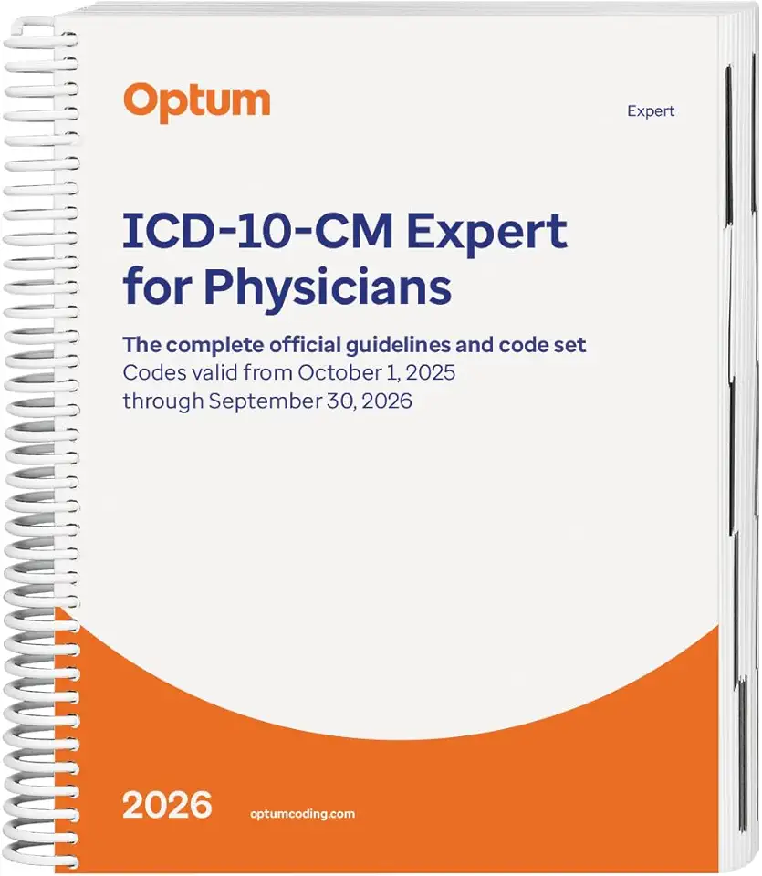 2026 ICD-10-CM Expert for Physicians - (Spiral) with guidelines