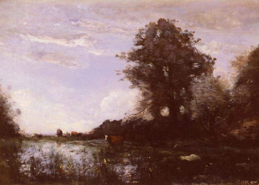 Amazon.co.jp: 22 ウォールアート Marais De Cuicy Pres Douai Jean