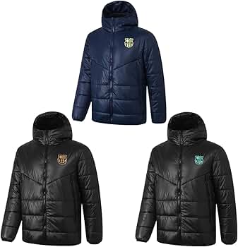 Amazon | [fasedate] バルセロナ バルサ ダウンコート 秋服 冬服