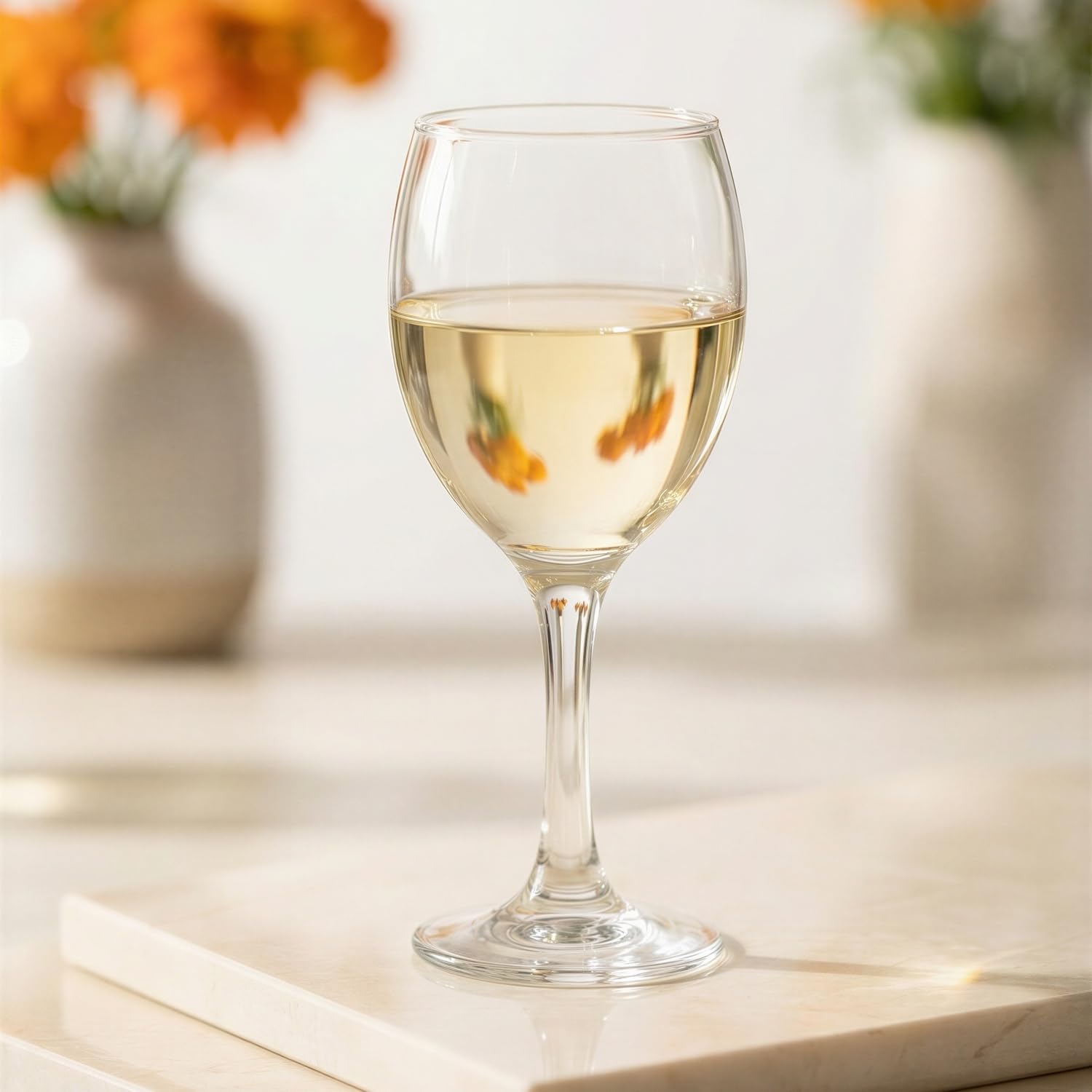 B&Q -  Lav Empire White Wine Glasses205MlPack Of 6