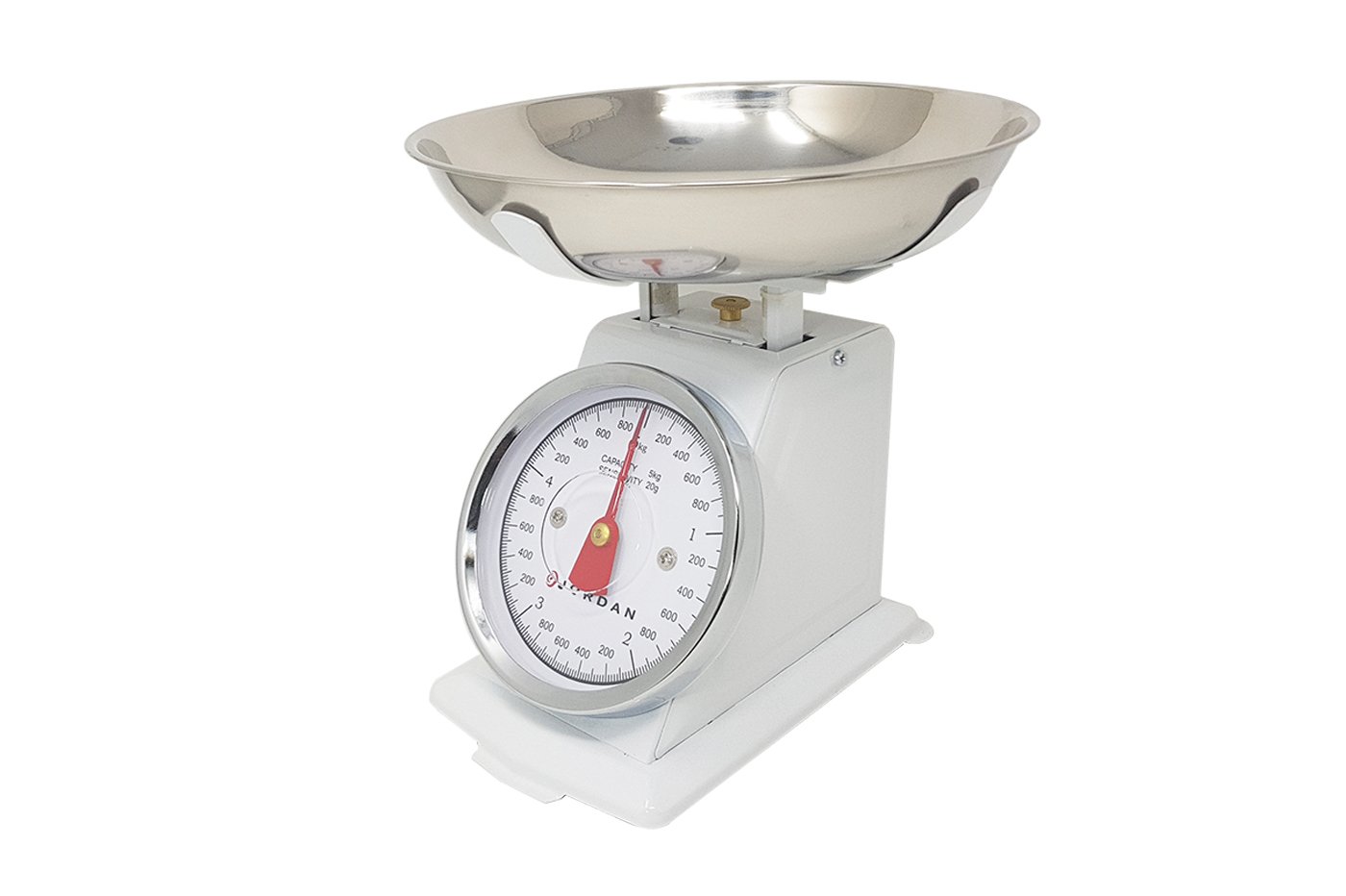 Bilancia Meccanica Analogica da Cucina Pesa Alimenti Max 5Kg Jordan Ks-020