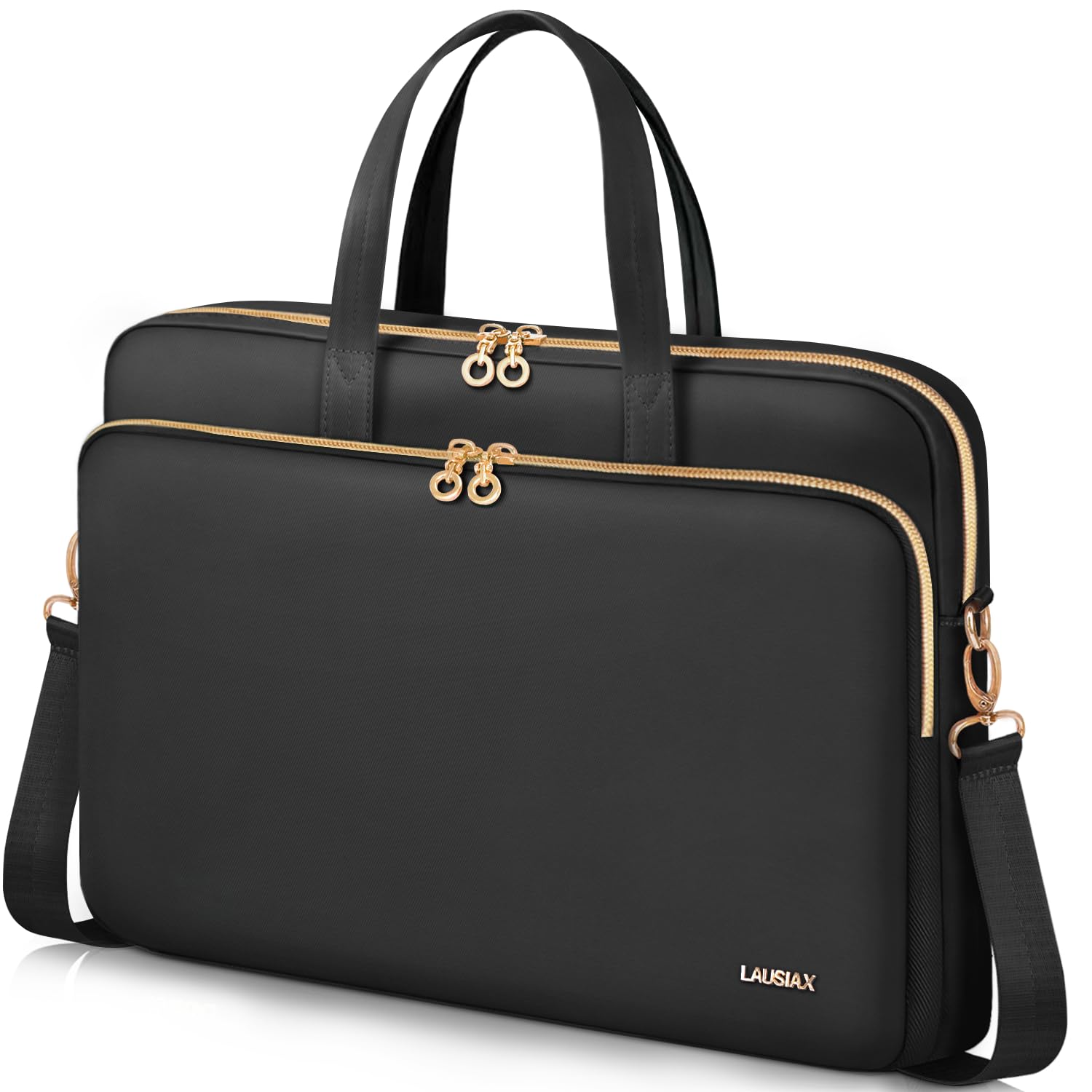 Lausiax Laptop Bag Case 15 6 16 inch for Women Men Laptop Sleeve Briefcase Compatible with HP Envy