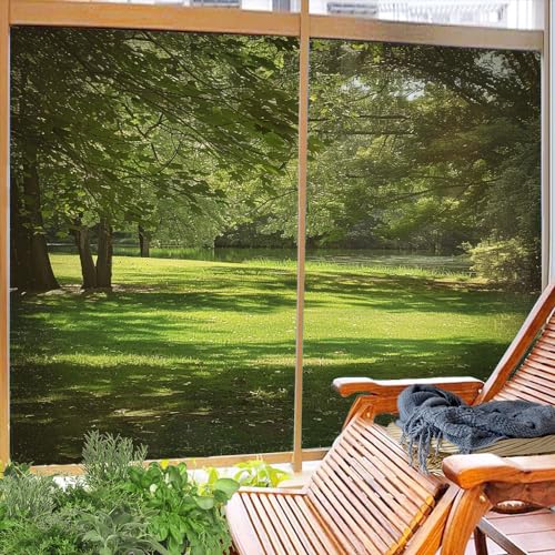 Película para ventana esmerilada decorativa 31.5x55.1 pulgadas x2 miniatura 6