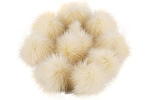 Cozy Collection of Faux Fur Pompoms: Adorn Your Creations with Fluffiness