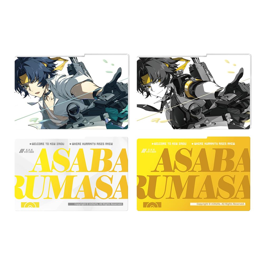 Amazon.com: Zenless Zone Zero Cinema Series: Acrylic Card Inserts
