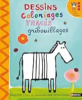 DESSINS COLORIAGES TRACES GRIBOUILLAGES 2092514563 Book Cover