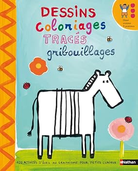 DESSINS COLORIAGES TRACES GRIBOUILLAGES