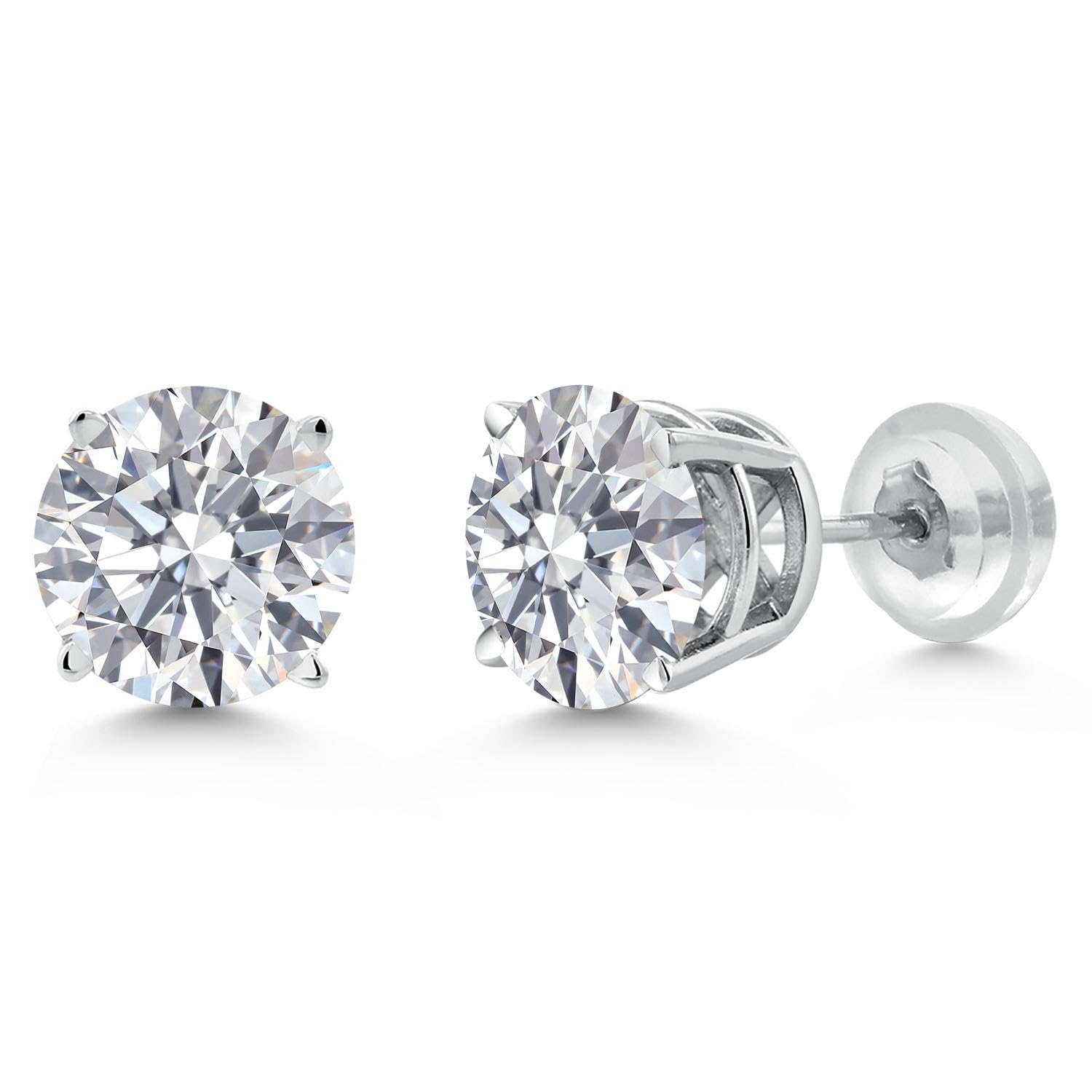 Gem Stone King Lab-Grown Studs