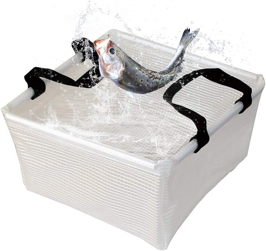 Multifunctional Collapsible Water Basin, Folding Tub, Portable Bin, Lightweight Foldable Sink with Handles for Camping, Dish Washing, Laundry, Fishing, Hiking, Outdoors