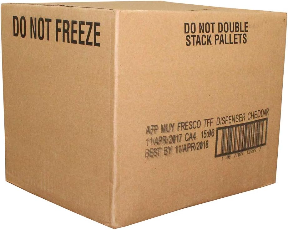 May Fresco Trans Fat Free Cheddar Cheese Sauce, 110 Ounce Pouch -- 4 per case.