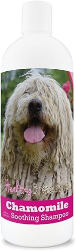 Miniatura 202 de Healthy Breeds Doberman Pinscher Champú calmante para perros de manzanilla, 8 onzas