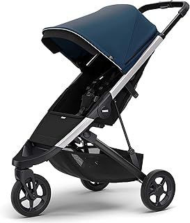 Thule Spring Stroller - Compact Baby Stroller Perfect for Everyday Use - Features 5-Point Harness, Lightweight and Compact...