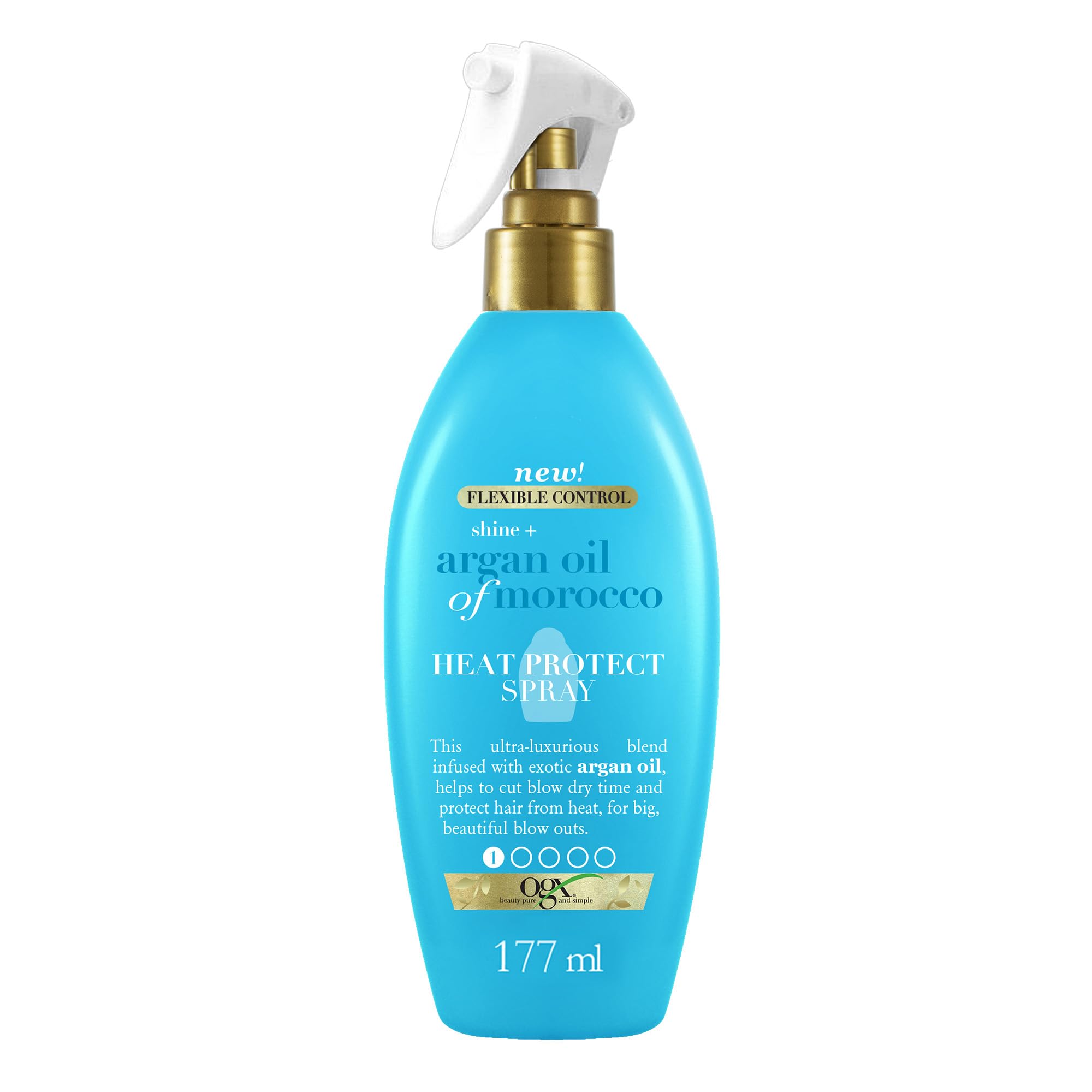 OGX Shine + Argan Oil of Morocco Spray Heat Protect 177 ml