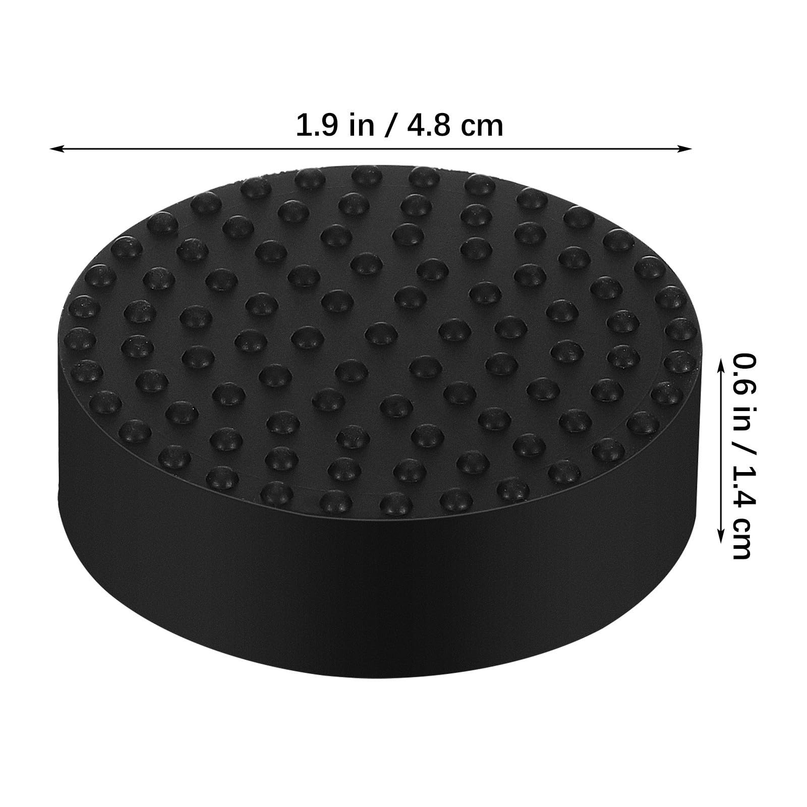 iplusmile 20 Piezas de Patas para Macetas de Goma Redondas, Soporte Elevador para Macetas Buena Capacidad de Carga, Ideales para Jardín E Interior