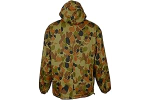 AusCam Camo Fleece Lined Anorak Jacket: A Camouflaged Haven for Epic Militaria