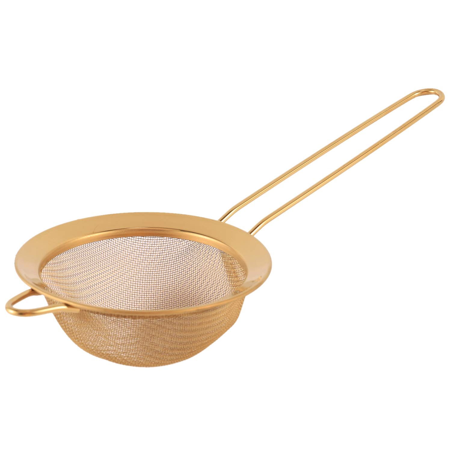 CTRLZS Stainless Steel Fine Mesh Oil Strainer Golden Flour Sifter Sieve Colanders Flour Coffee Mesh Filter Kitchen Bakeware S