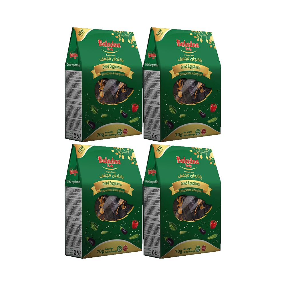 Baladna Getrocknete Auberginen Halal 60 g x 4 Pcs