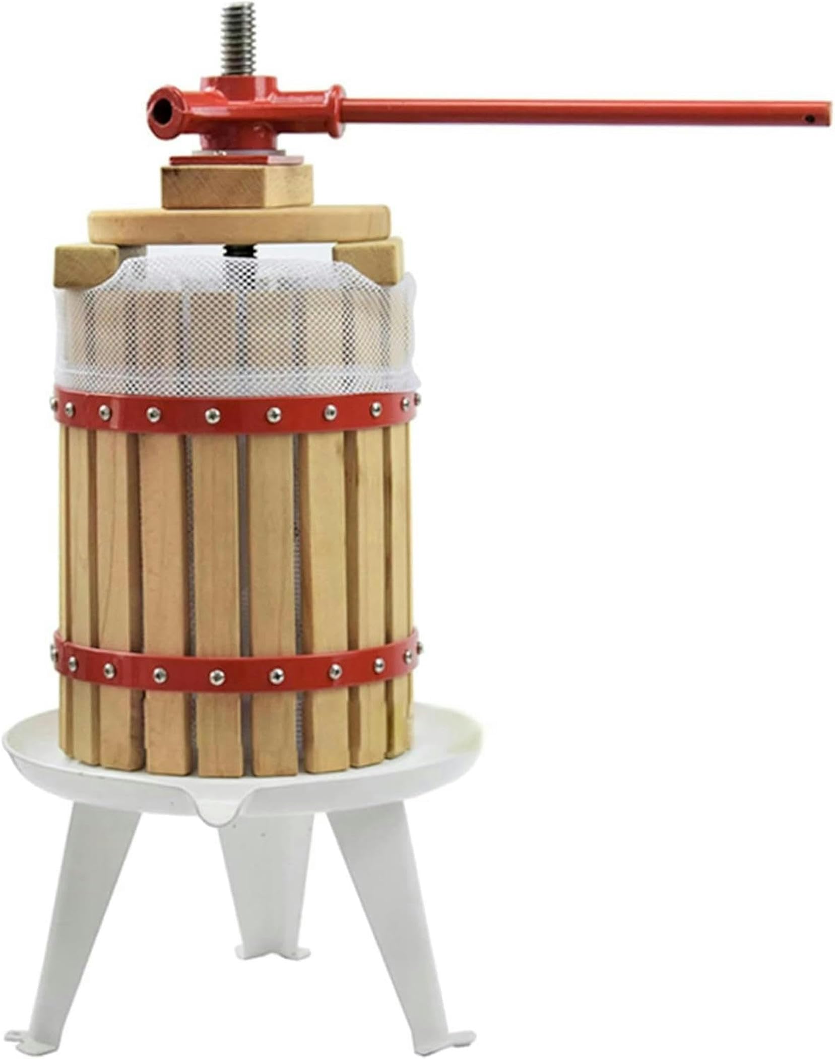 Amazon | 手動ジューサー圧搾機6 L果実酒リンゴブドウジューサー圧搾