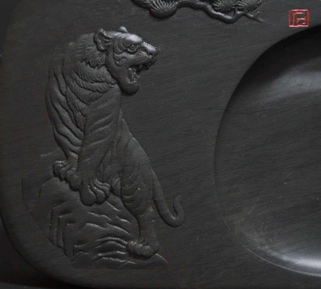 22ラオス石 金魚 桃花凍石 美材篆刻高級印材 落款 書道 雅号 展示会 箱