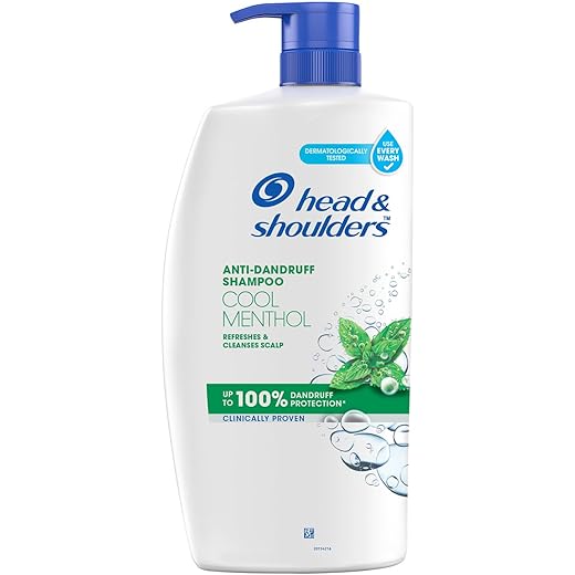 Head & Shoulders Cool Menthol Shampoo 1L
