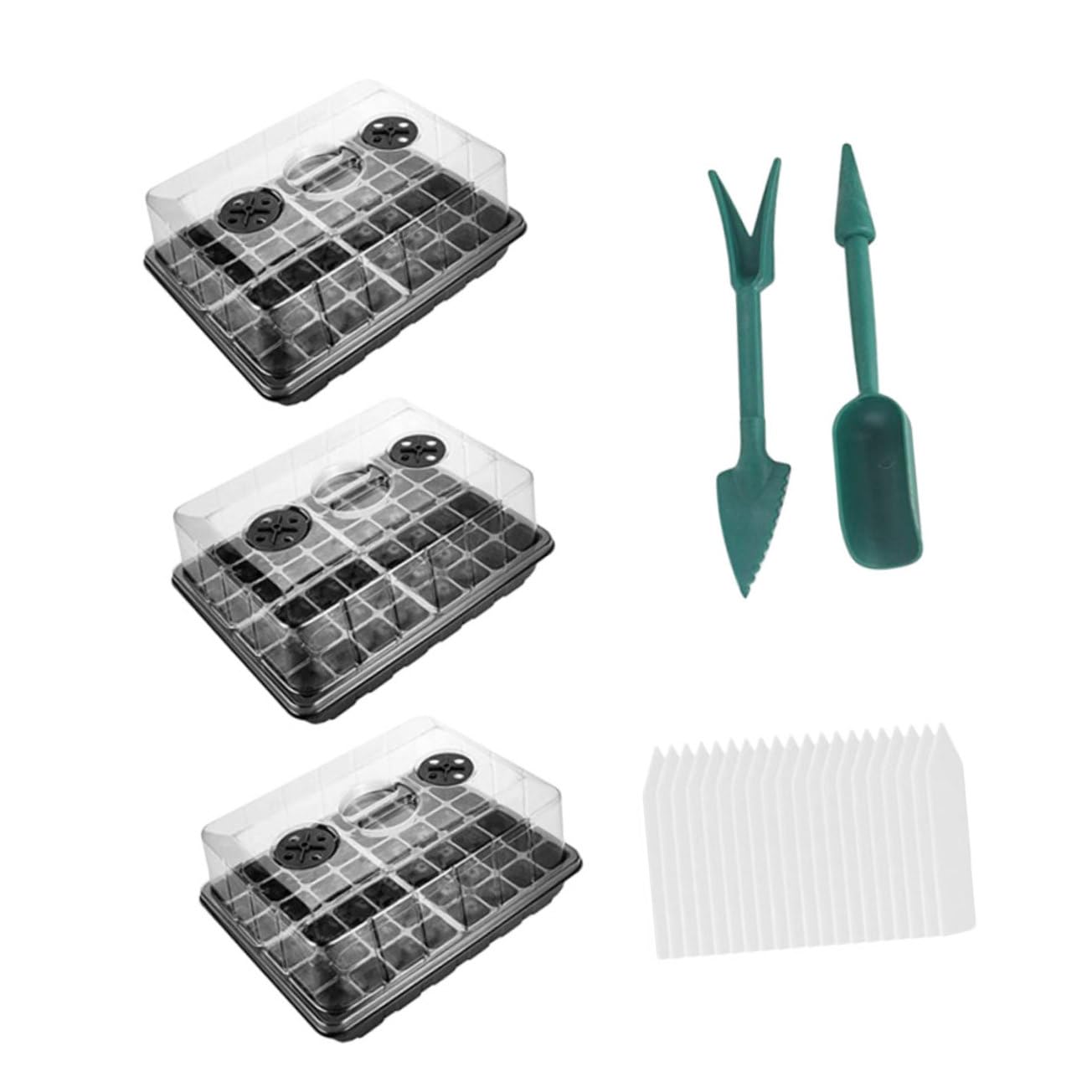 Mipcase Plateau de Pépinière en PP, 1 Lot, Léger, sans Bavure, pour Radis