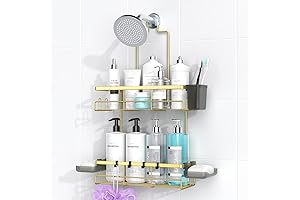 Shower Caddy Hanging Bathroom Organizer: Rustproof Shower Shelf for Inside Shower