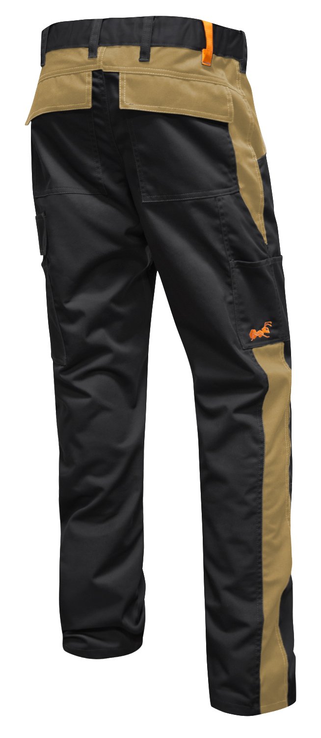 strongAnt Pantalones de Trabajo de Carga elástica con Rodilleras, Bolsillos y Cremallera para Hombre — view 13